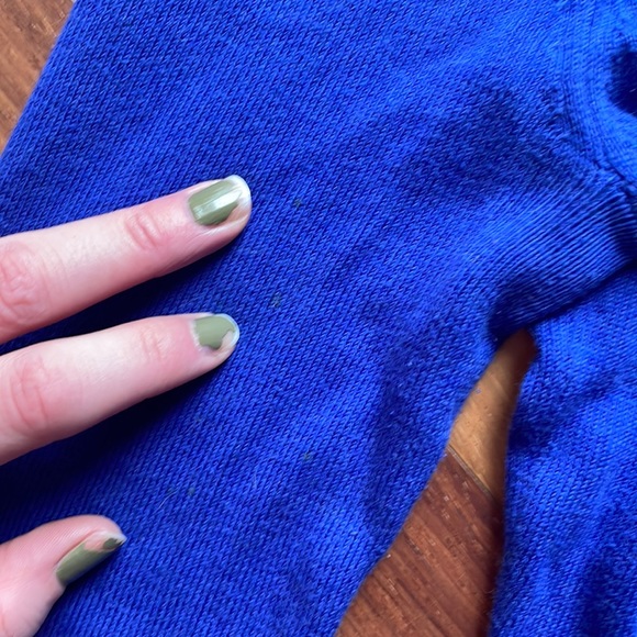 Banana Republic Bright Blue Lightweight Cardigan, size XS - Picture 5 of 12